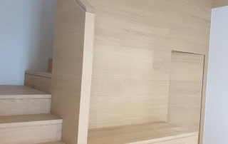Scale in legno scala su misura per casa impresa personalizzata Ancona Macerata (5)